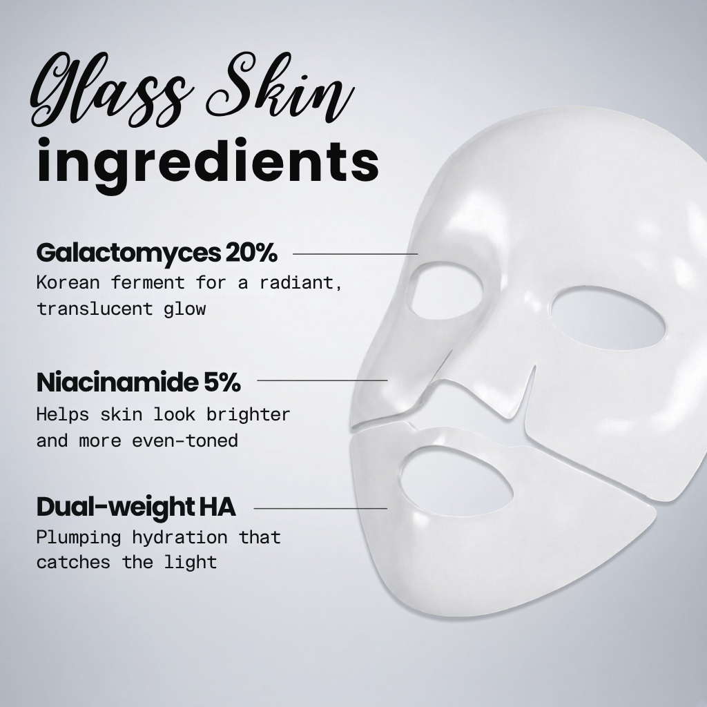 [lang:en] Kalysta The Peptide Mask - glass skin ingredients