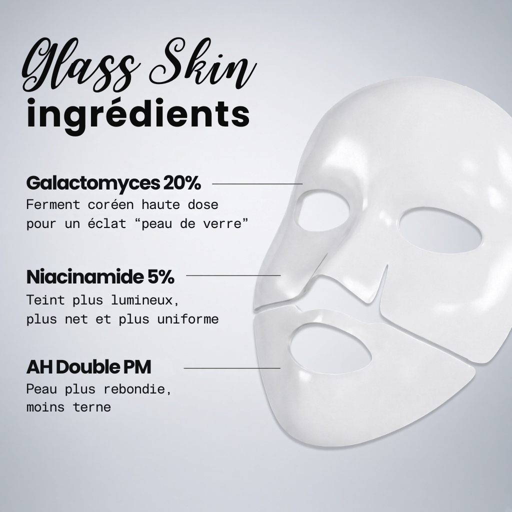[lang:fr] Kalysta The Peptide Mask - ingredients glass skin
